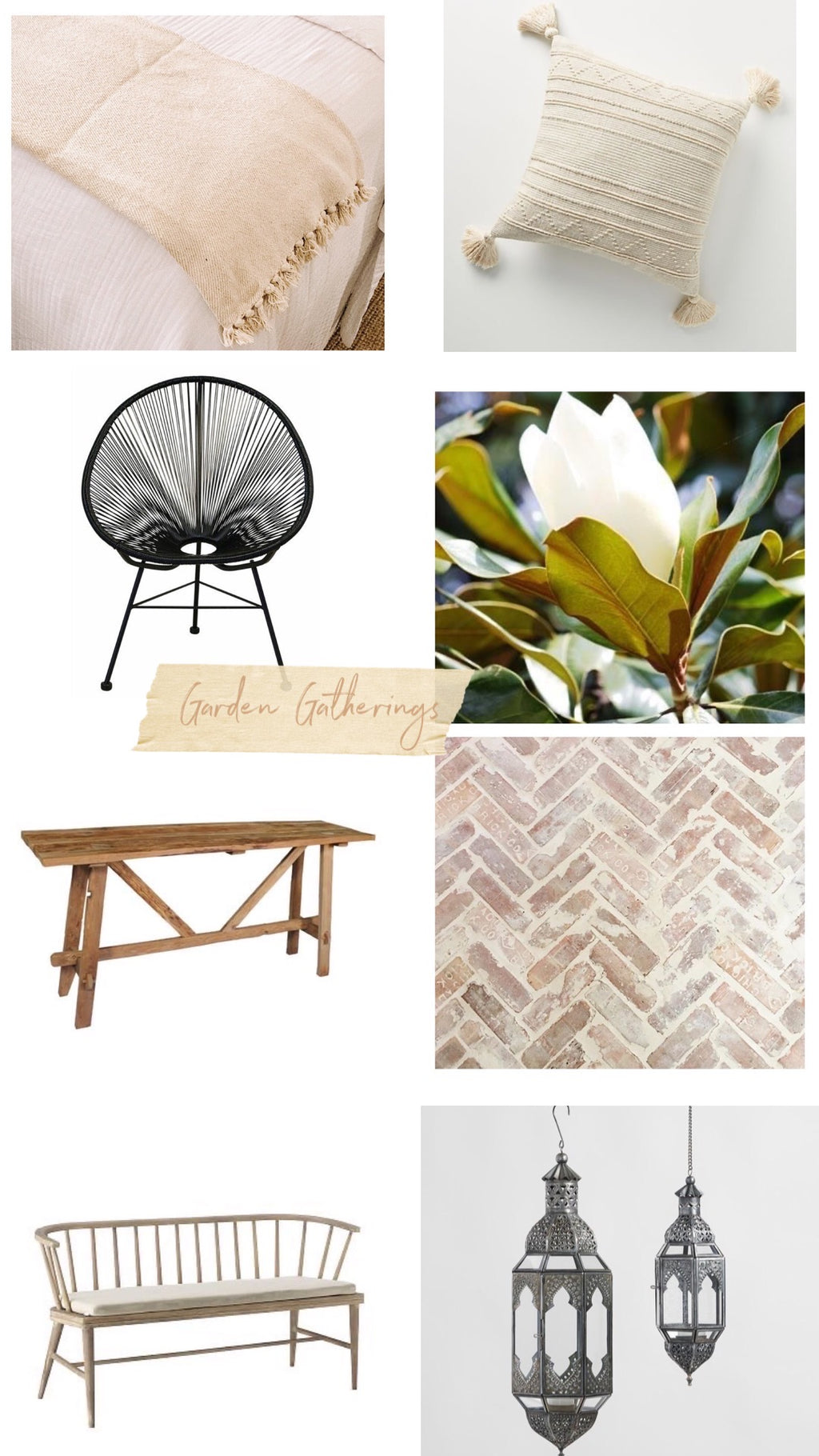 Inspiration for Summer Spaces