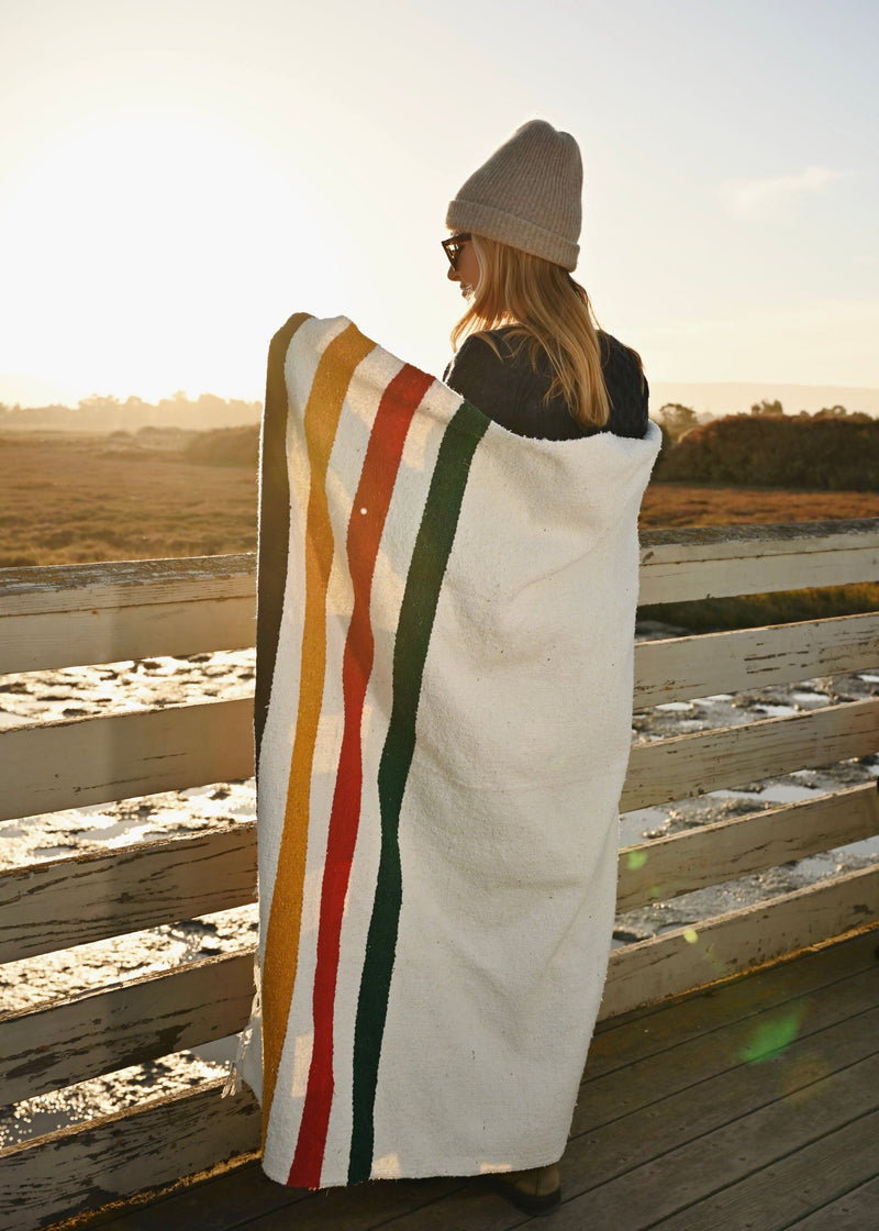 Hudson Bay in Cream Blanket