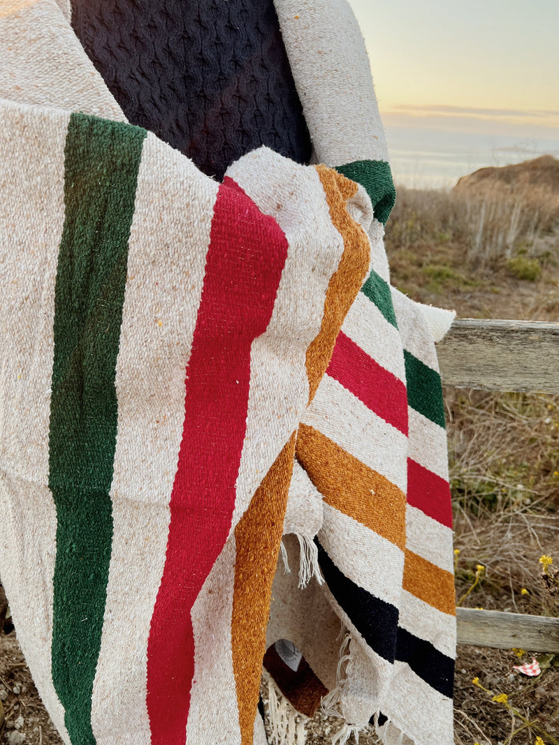 Hudson Blanket in Oatmeal
