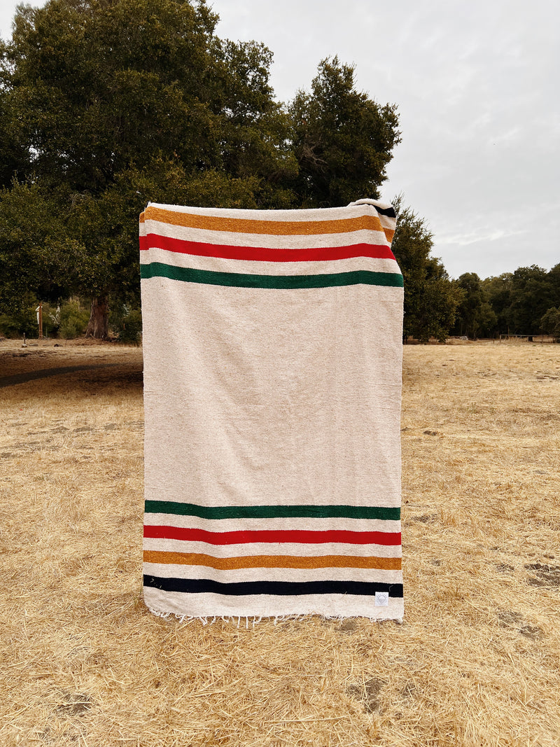 Hudson Blanket in Oatmeal