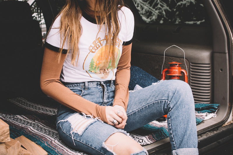 Get Lost Ringer Tee