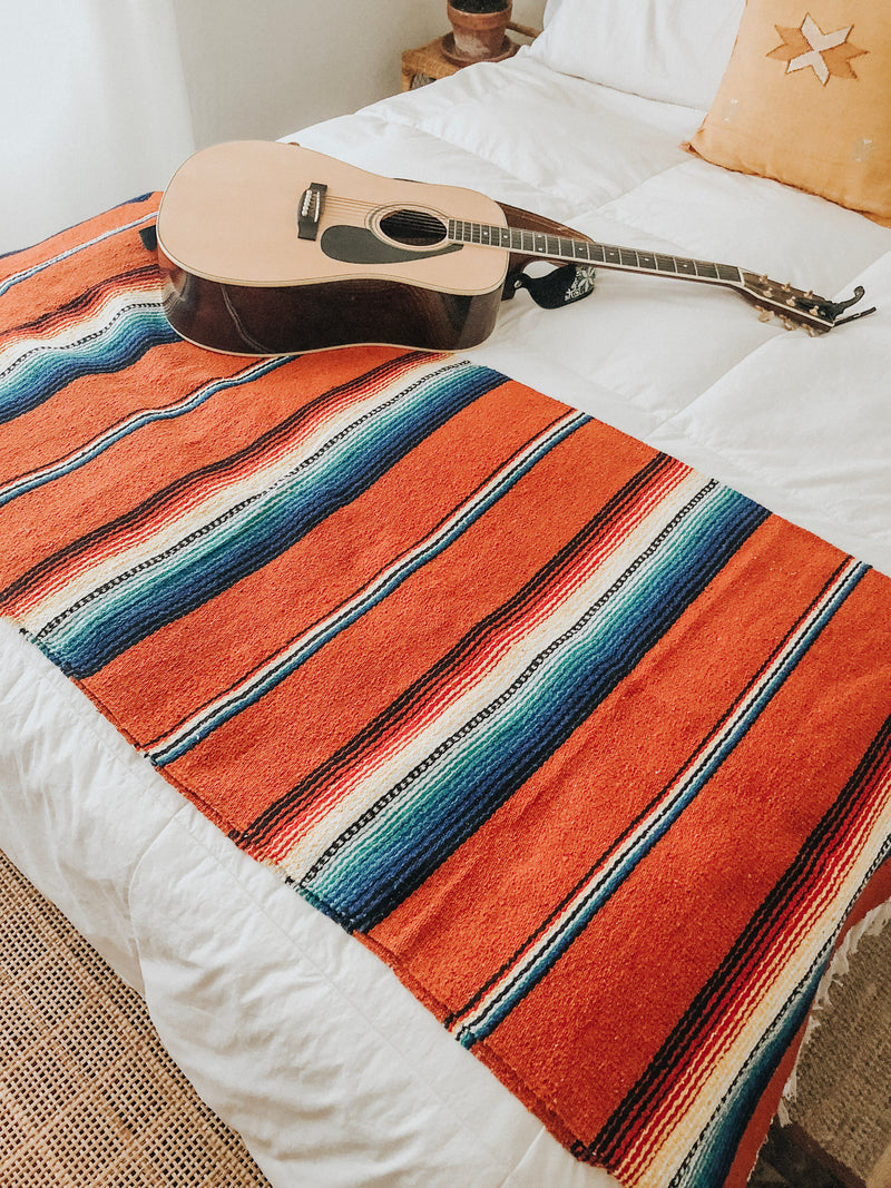 Rust Serape Blanket