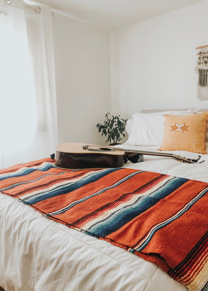 Rust Serape Blanket