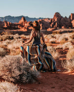 Beige Serape Blanket
