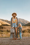 Grey Crochet Bucket Bag