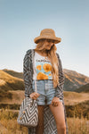 Grey Crochet Bucket Bag